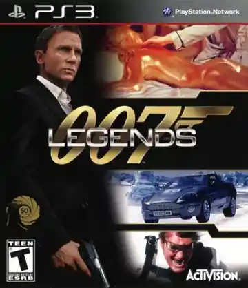 007 Legends (USA) (En,Fr) (v1.01) (Disc) (Update) box cover front